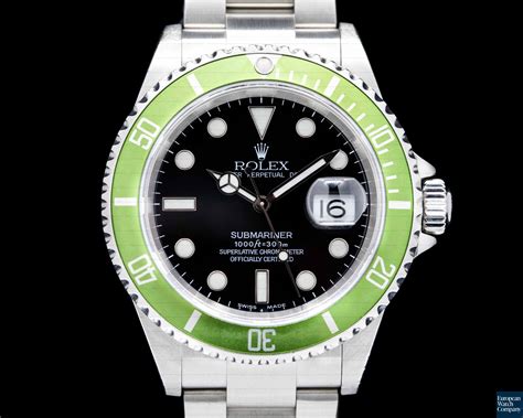 dial for rolex 16610 lv submariner green bezel 50th|rolex kermit serial number.